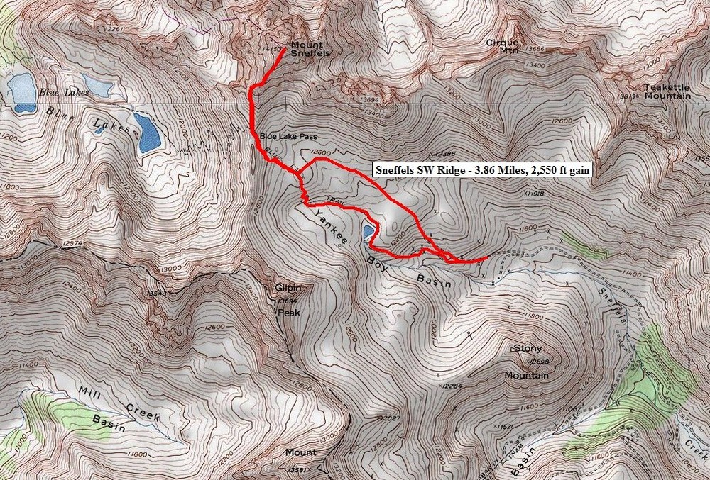 Sneffels Route